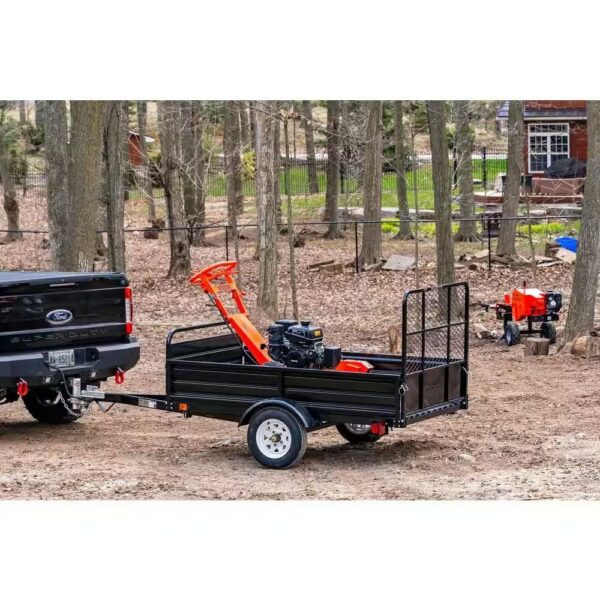 DK2 14 in. 14 HP Gas Powered Commercial Stump Grinder with Electric Start & Towbar