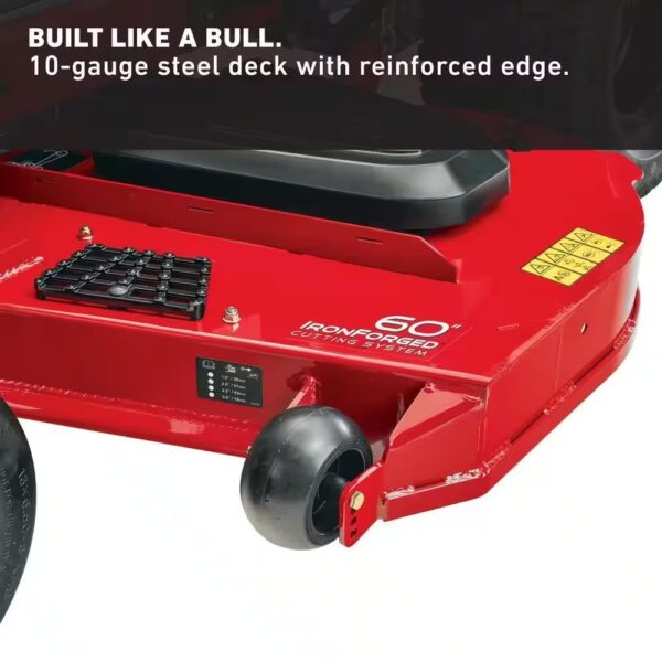 Toro Titan 60 in. Kohler 26 HP IronForged Deck Commercial V-Twin Gas Dual Hydrostatic Zero Turn Riding Mower with MyRIDE