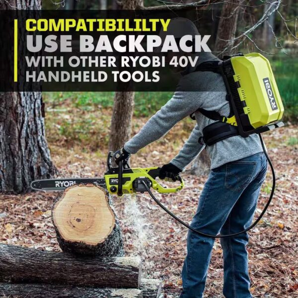 RYOBI 30 in. 80-Volt HP Brushless Battery Electric Cordless Zero Turn Mower, Blower, Backpack Battery – Batteries and Chargers