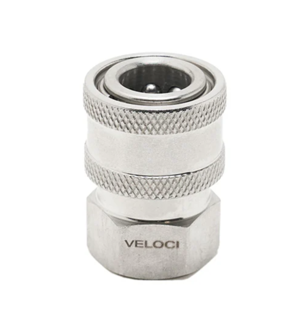 STAINLESS STEEL QC SOCKET 1/4FPT