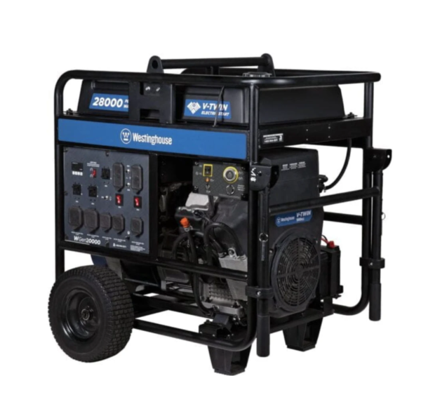 Westinghouse 28,000 Peak Watt Home Backup Portable Generator, Remote Electric St