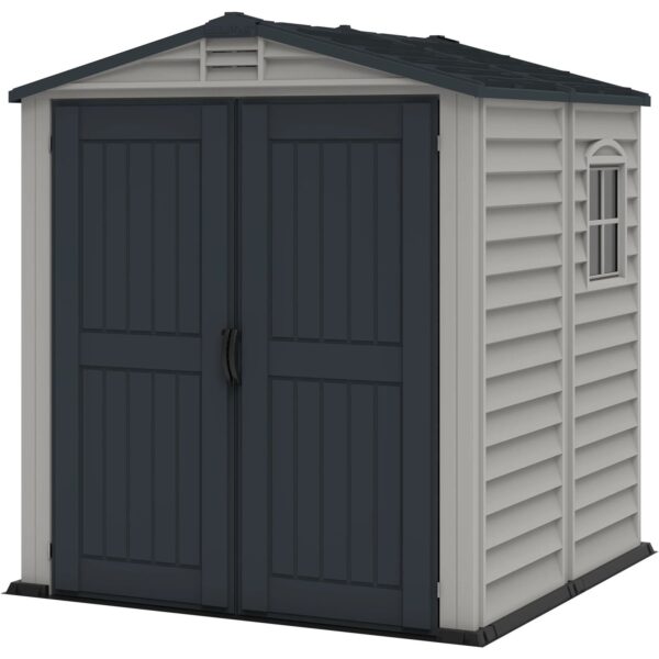 Duramax StoreMate Plus 6’x6′ Vinyl Shed with Floor – 30425