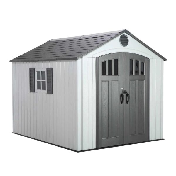 Lifetime 8 Ft. X 10 Ft. Outdoor Storage Shed – 60202