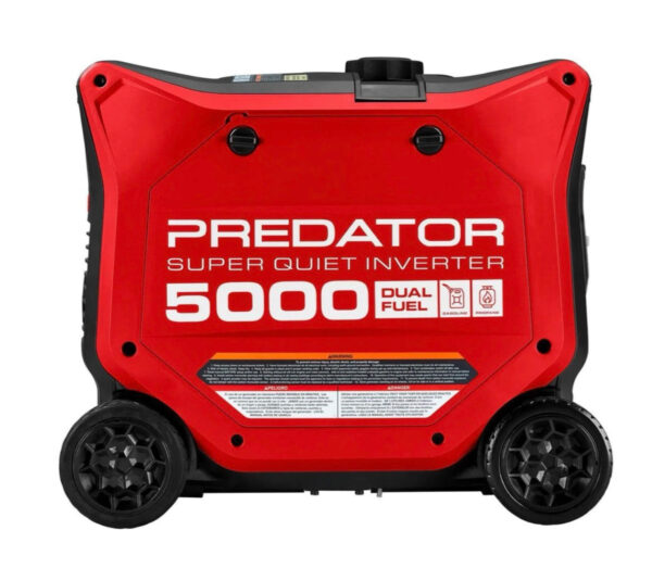 PREDATOR 5000 – 3900/ 5000W DUAL FUEL INVERTER GENERATOR