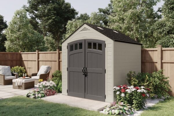 Suncat Cloverdale® 7 ft. x 7 ft. Storage Shed BMS7727