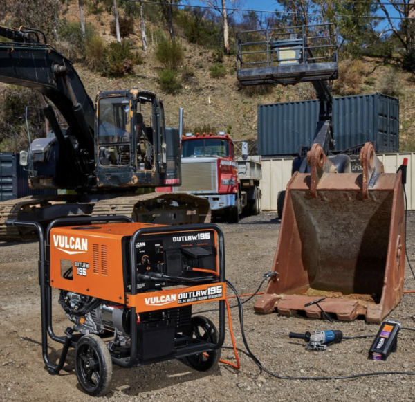 VULCAN OUTLAW 195 Engine-Driven Stick Welder with CO SECURE Technology